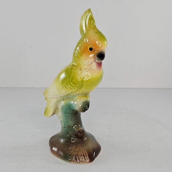 William Maddux Cockatoo Parrot Bird Figurine *Chipped* - Picture 2 of 11